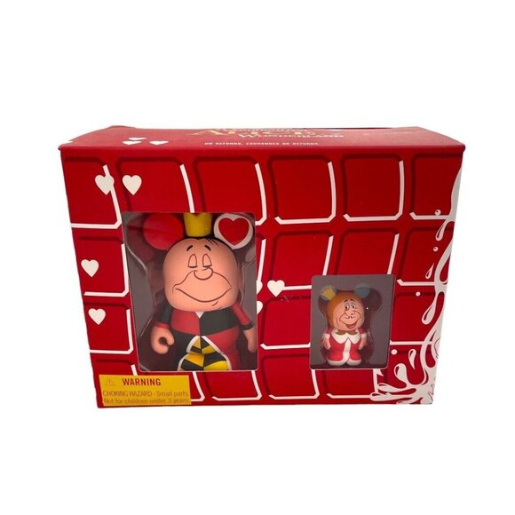 Disney Alice in Wonderland Queen of Hearts King Limited Edition Vinylmation Set - Picture 3 of 10
